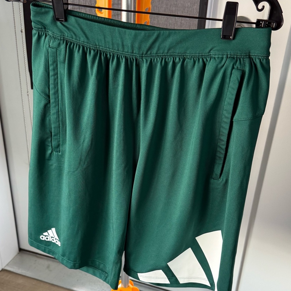 Adidas Prime Green Aeroready Men's Athletic Shorts